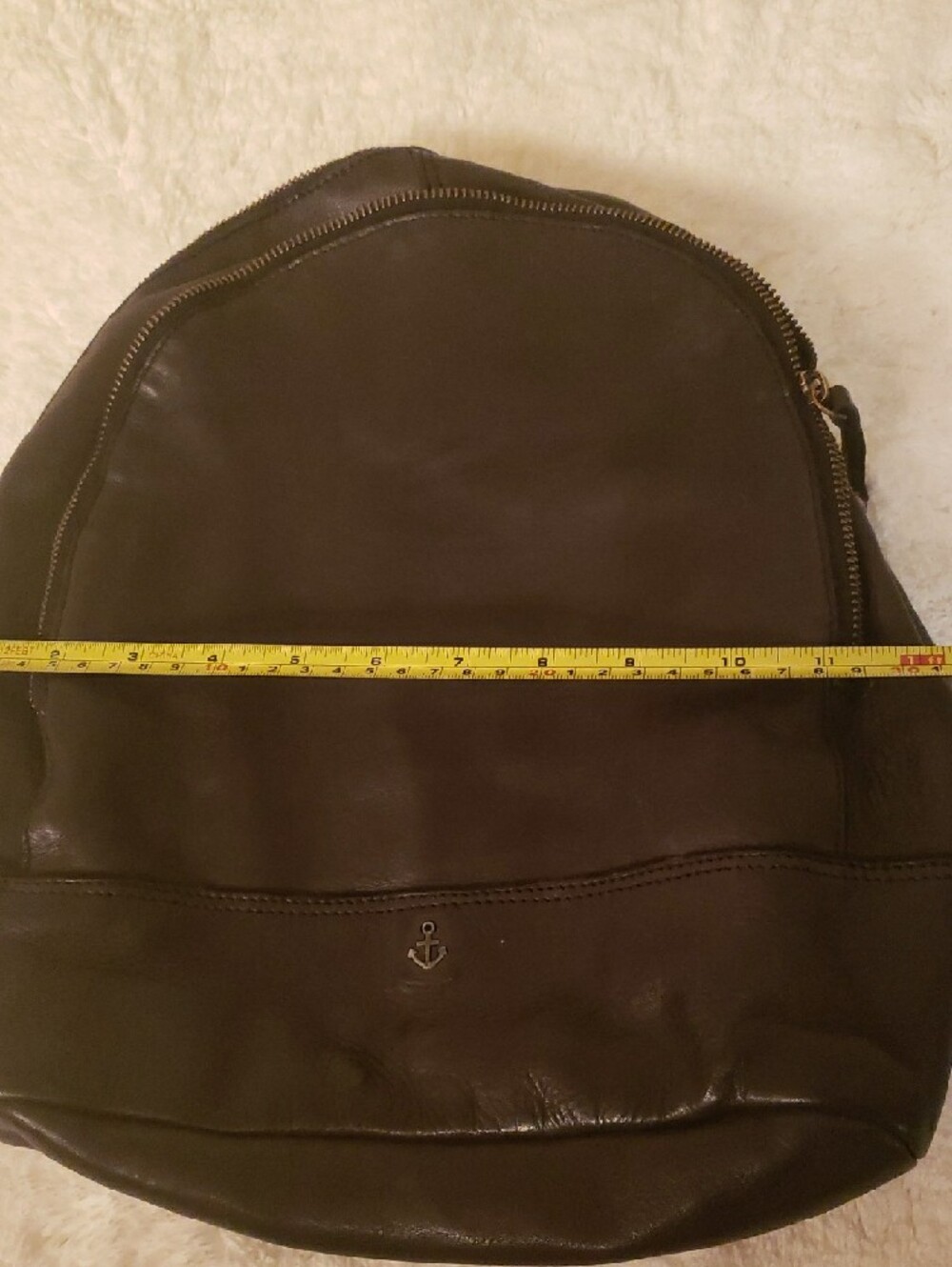Classic Black Leather Women's Backpack - Unbranded - Picture 8 of 8